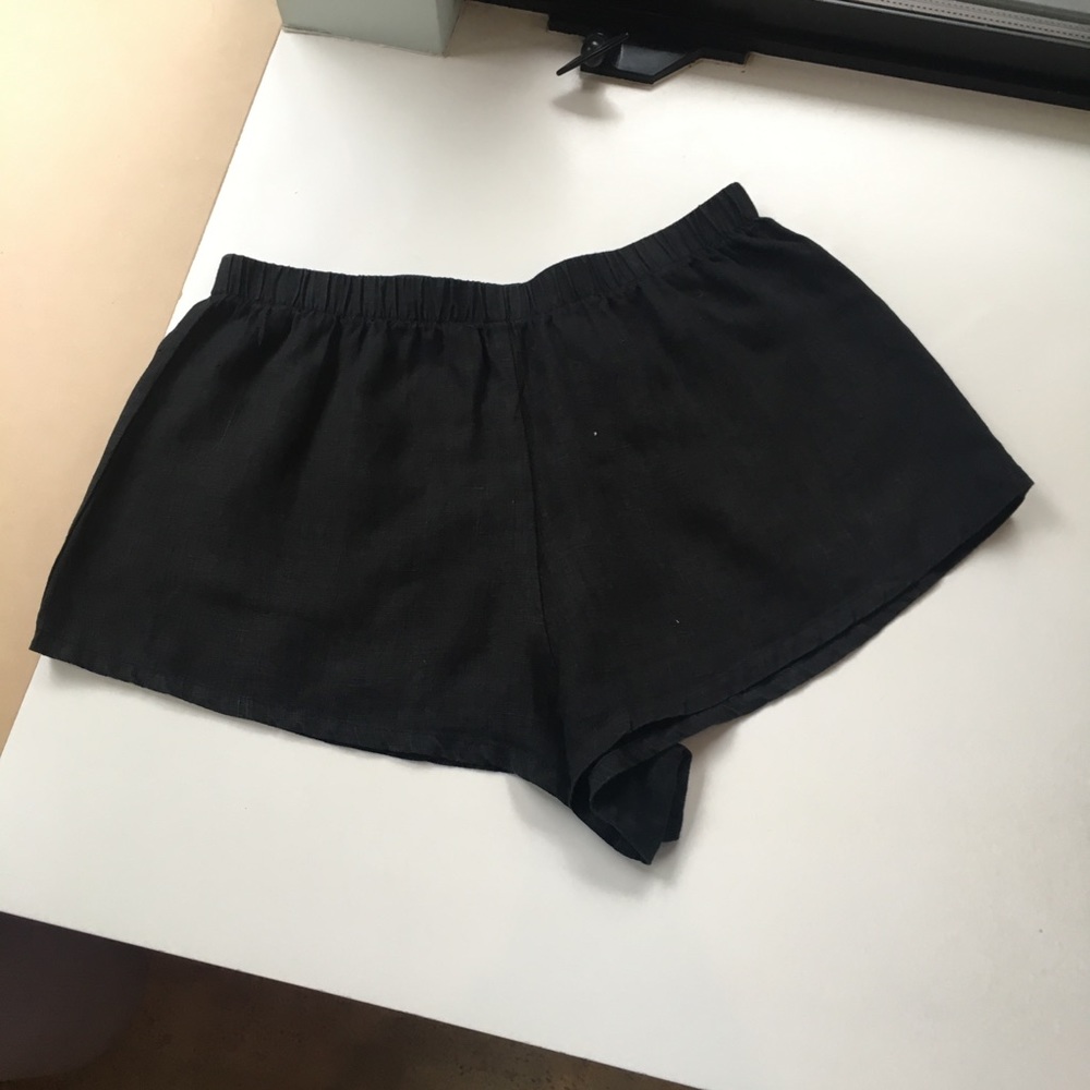 Reformation linen shorts